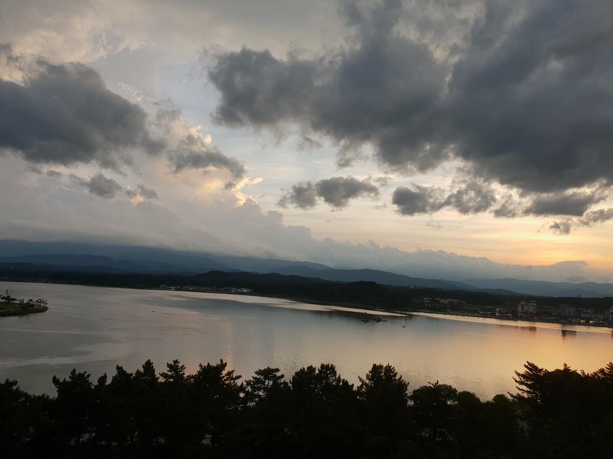 Time Motel Gangneung Bagian luar foto